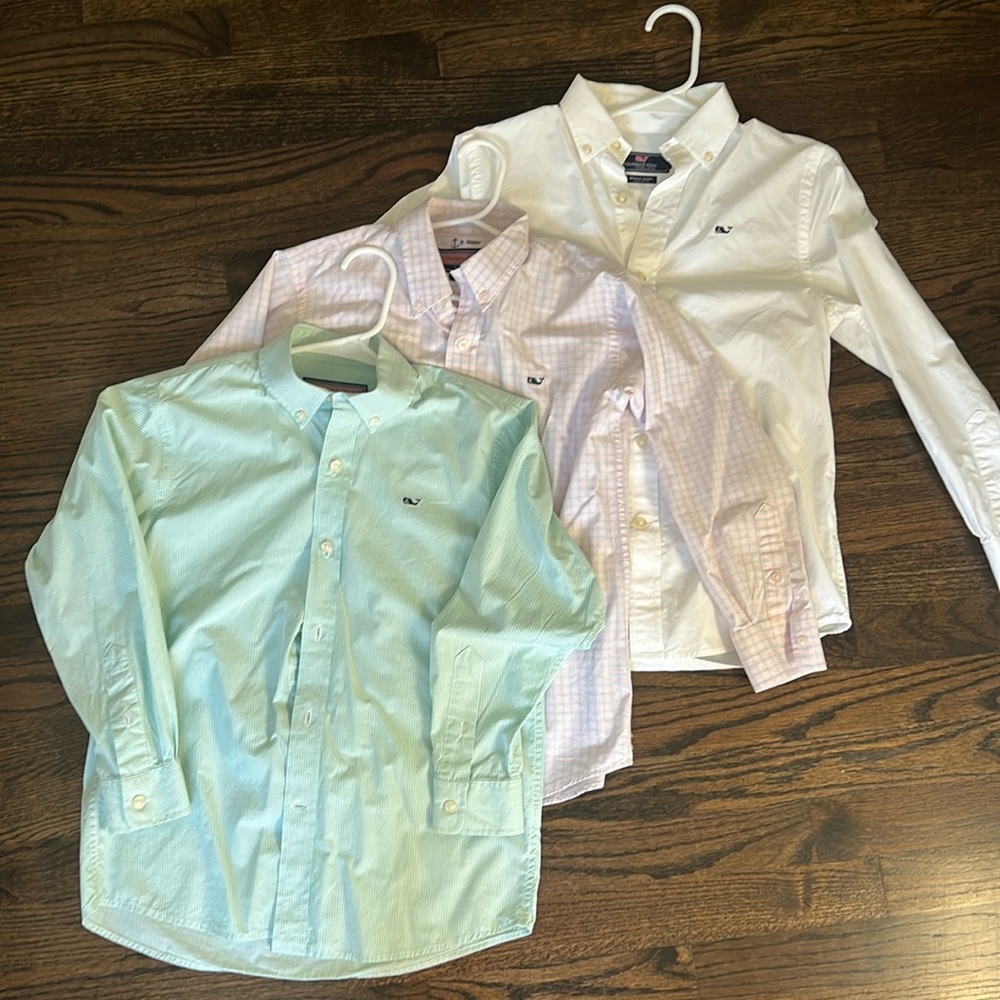 Vineyard Vines boys button downs